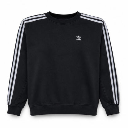 Womens UK Size XS Adidas Black Pullover Sweatshirt