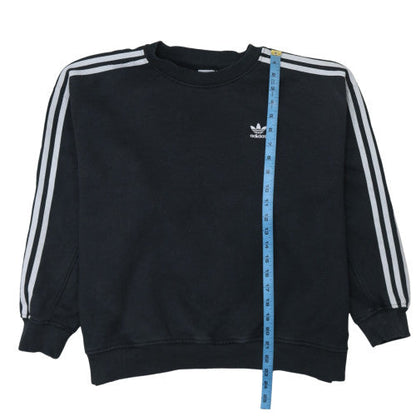 Womens UK Size XS Adidas Black Pullover Sweatshirt