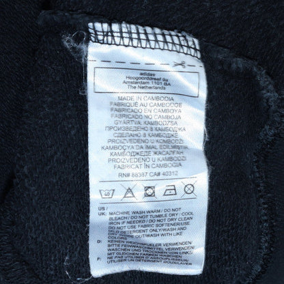 Womens UK Size XS Adidas Black Pullover Sweatshirt