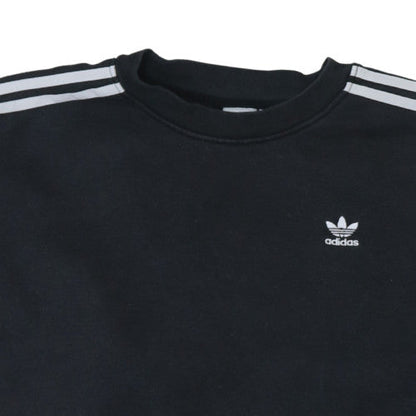 Womens UK Size XS Adidas Black Pullover Sweatshirt