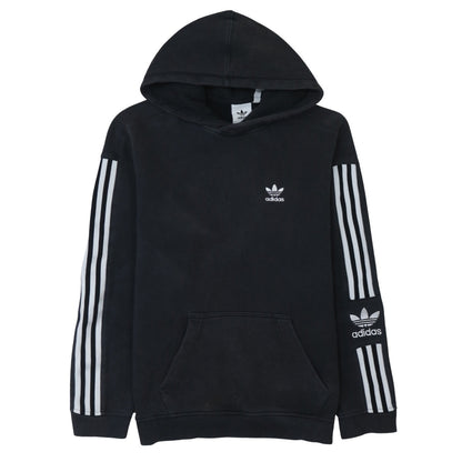 Mens UK Size S adidas Black Pullover Hoodie