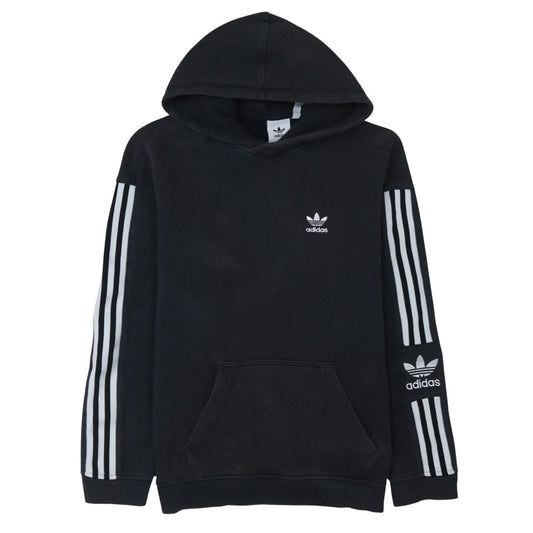 Mens UK Size S adidas Black Pullover Hoodie