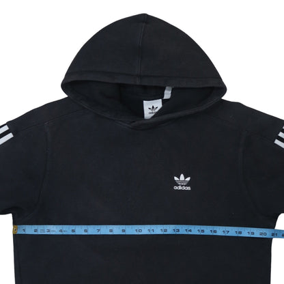 Mens UK Size S adidas Black Pullover Hoodie