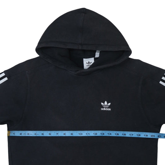 Mens UK Size S adidas Black Pullover Hoodie