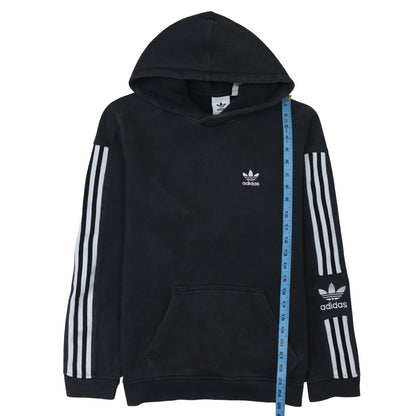 Mens UK Size S adidas Black Pullover Hoodie