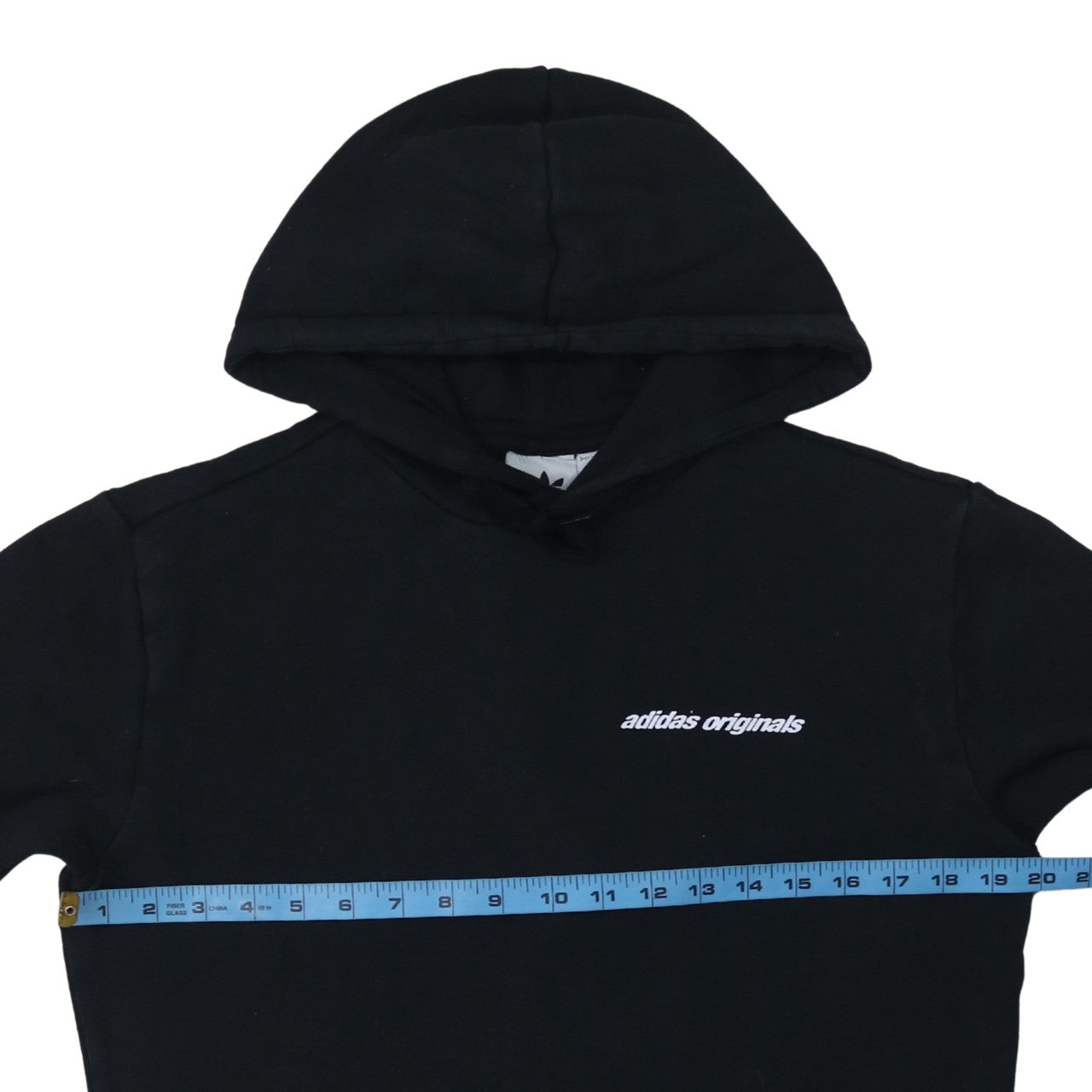 Mens UK Size S adidas Black Pullover Hoodie