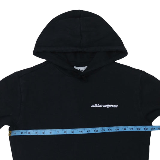 Mens UK Size S adidas Black Pullover Hoodie