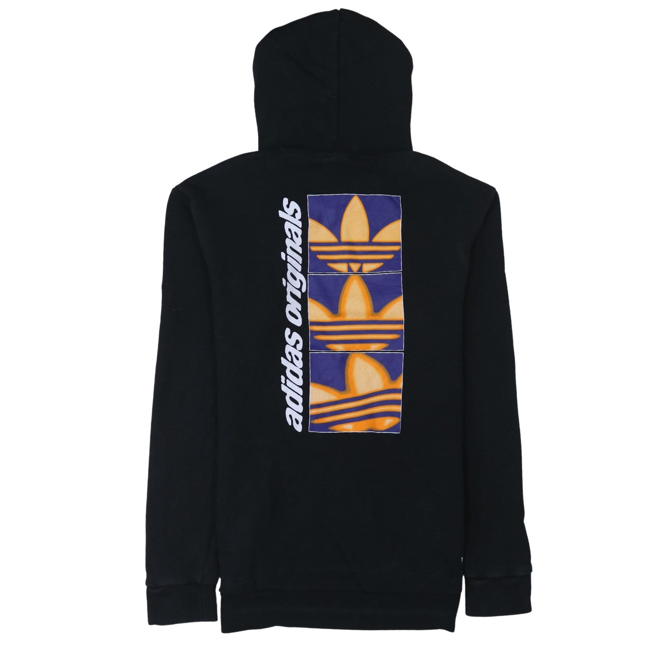 Mens UK Size S adidas Black Pullover Hoodie