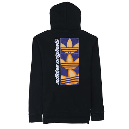 Mens UK Size S adidas Black Pullover Hoodie