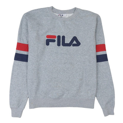 Mens UK Size XL Fila Grey Pullover Sweatshirt
