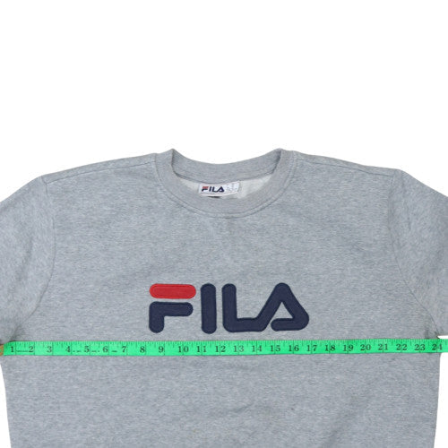 Mens UK Size XL Fila Grey Pullover Sweatshirt