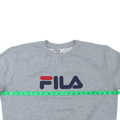 Mens UK Size XL Fila Grey Pullover Sweatshirt