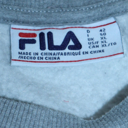 Mens UK Size XL Fila Grey Pullover Sweatshirt