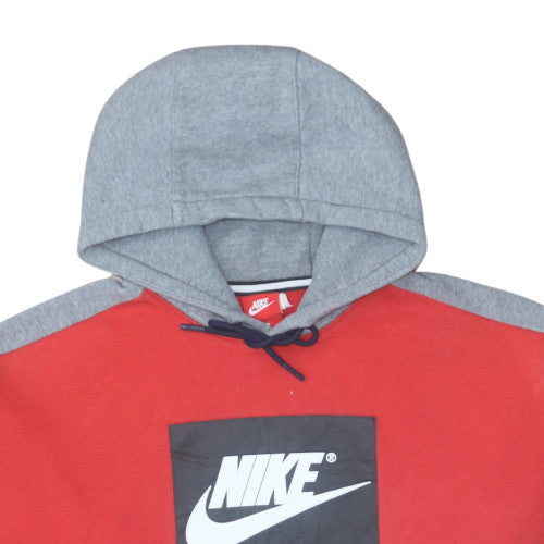 Mens UK Size L Nike Multicoloured Pullover Hoodie