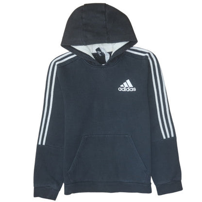 Mens UK Size M Adidas Black Pullover Hoodie