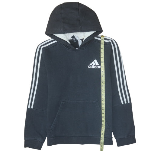 Mens UK Size M Adidas Black Pullover Hoodie