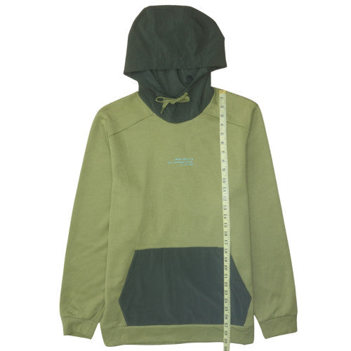 Mens UK Size L Nike Green Pullover Hoodie