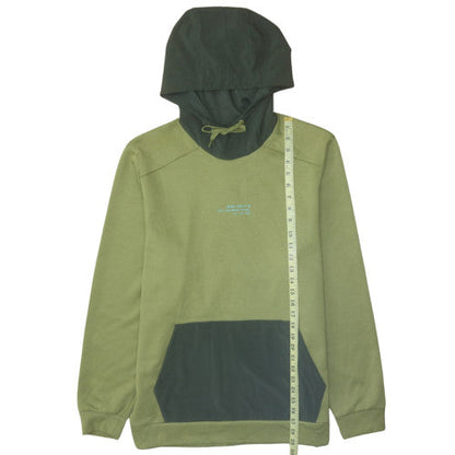 Mens UK Size L Nike Green Pullover Hoodie
