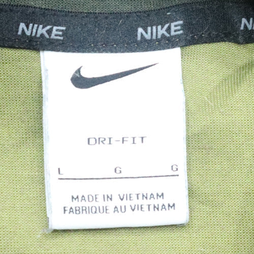 Mens UK Size L Nike Green Pullover Hoodie