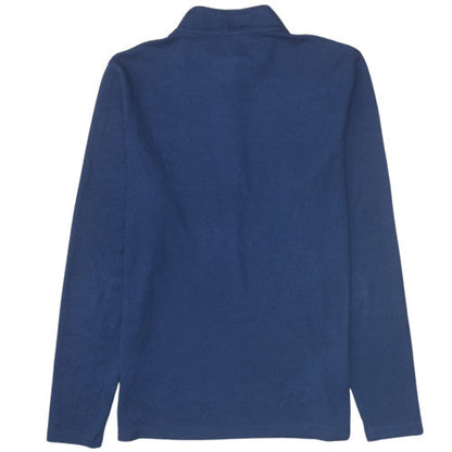 Mens UK Size M Nike Blue Henley Sweatshirt