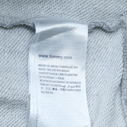 Mens UK Size S Tommy Jeans Grey Pullover Hoodie