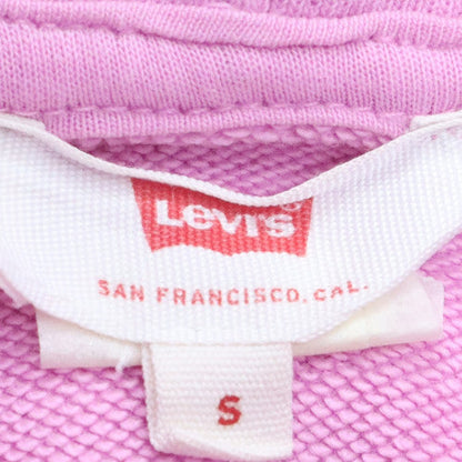 Womens UK Size S Levi's Pink Pullover Hoodie