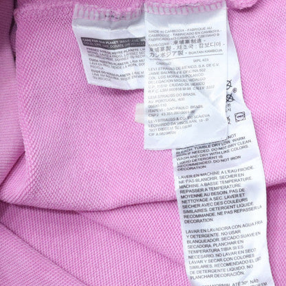 Womens UK Size S Levi's Pink Pullover Hoodie