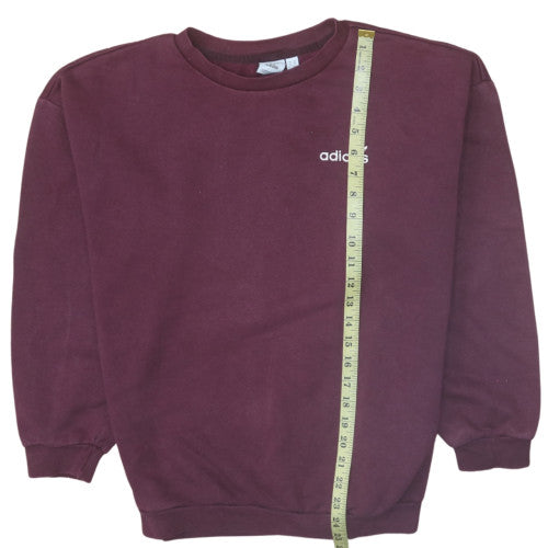 Womens UK Size 6 Adidas Red Pullover Sweatshirt