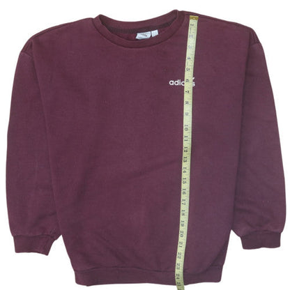 Womens UK Size 6 Adidas Red Pullover Sweatshirt