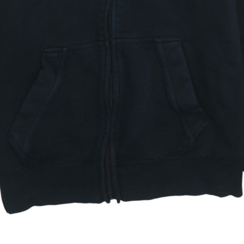 Mens UK Size M Puma Black Full Zip Hoodie