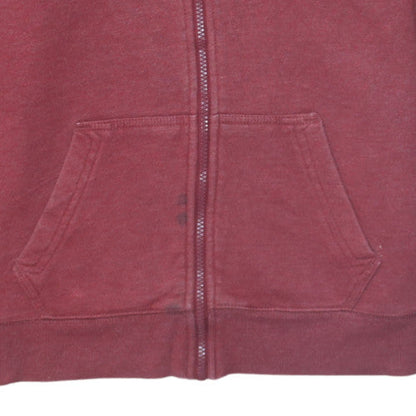 Converse Boys Red Full Zip Hoodie XL 13-15 Years Cotton Blend