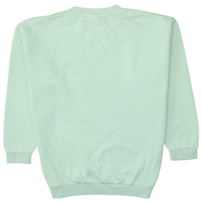 Nike Boys Green XL Pullover Fleece Sweatshirt Crew Neck Logo Jumper