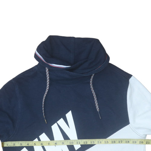 Mens UK Size M Tommy Jeans Multicoloured Pullover Hoodie