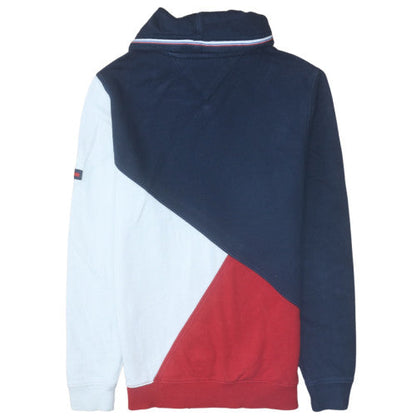 Mens UK Size M Tommy Jeans Multicoloured Pullover Hoodie