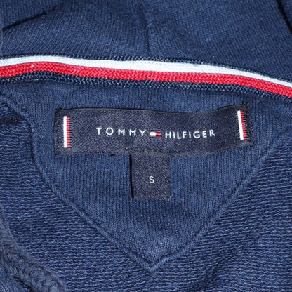 Mens UK Size S Tommy Hilfiger Blue Full Zip Hoodie