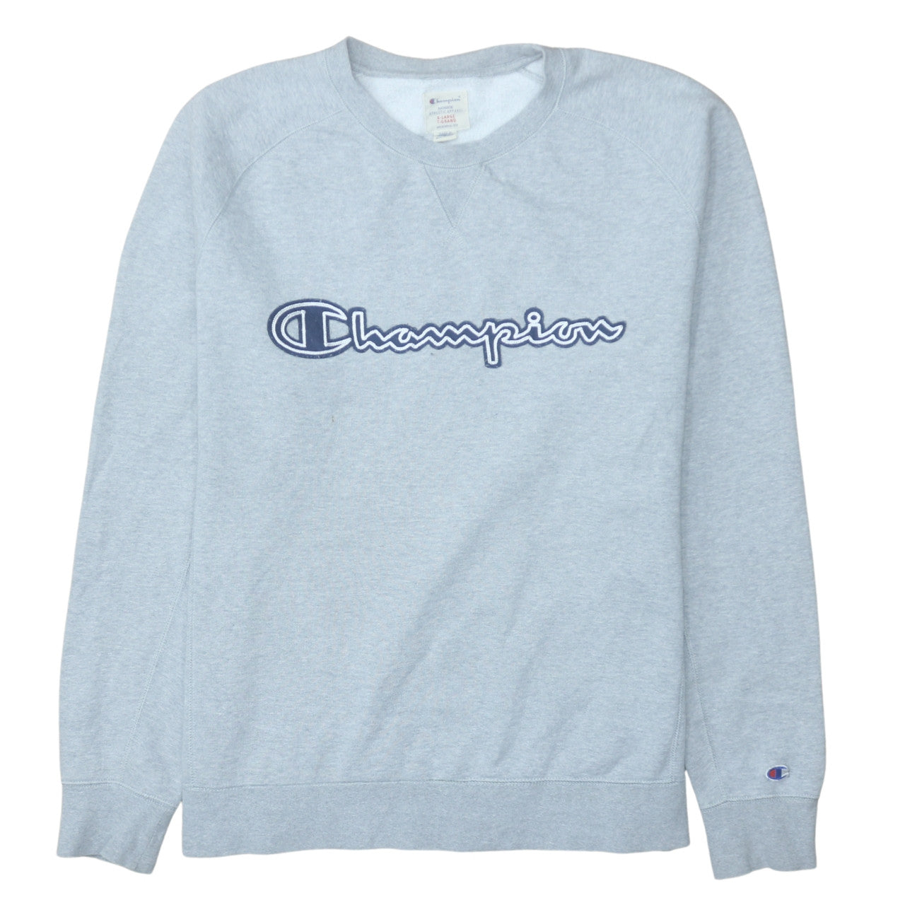 Mens UK Size XL Champion Grey Pullover Sweatshirt