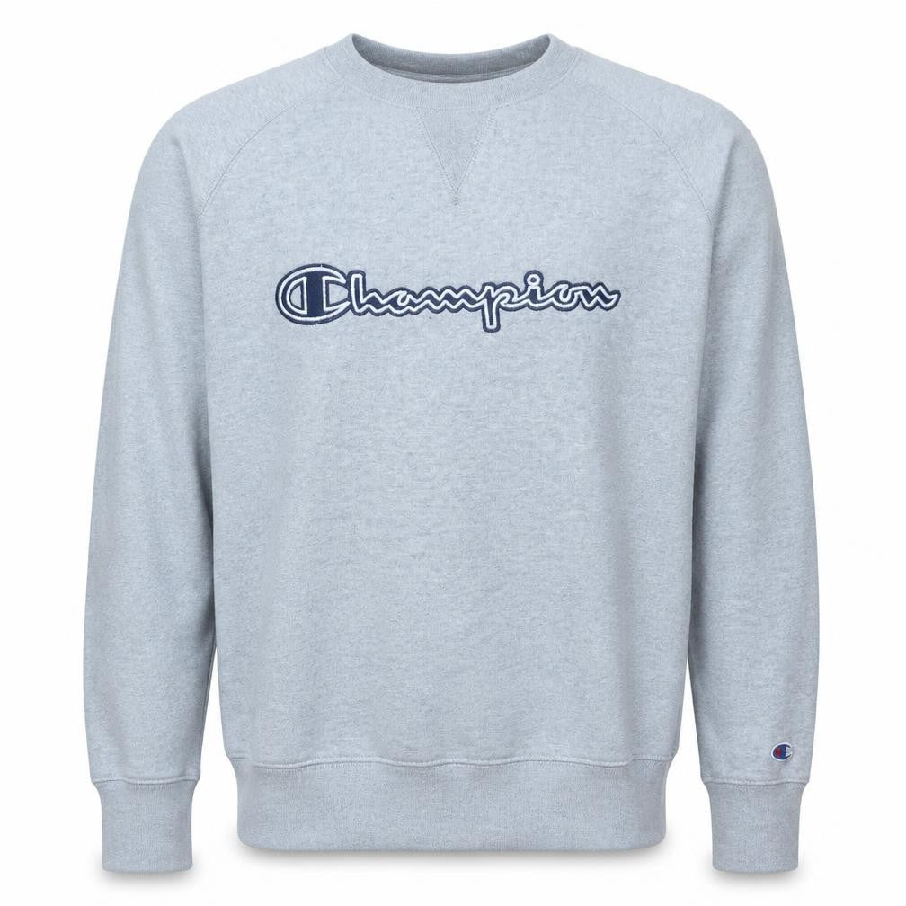 Mens UK Size XL Champion Grey Pullover Sweatshirt