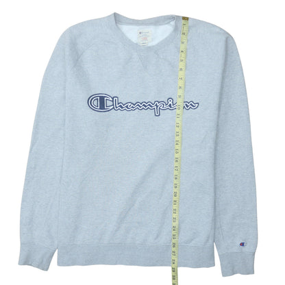 Mens UK Size XL Champion Grey Pullover Sweatshirt