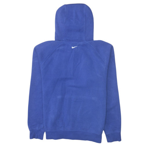 Mens UK Size M Nike Blue Pullover Hoodie