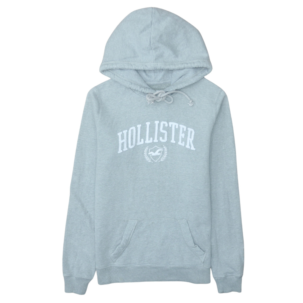 Womens UK Size M Hollister Grey Pullover Hoodie