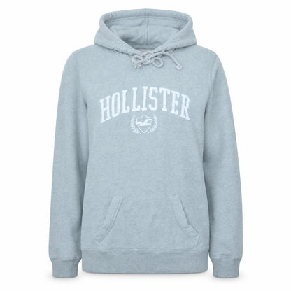 Womens UK Size M Hollister Grey Pullover Hoodie