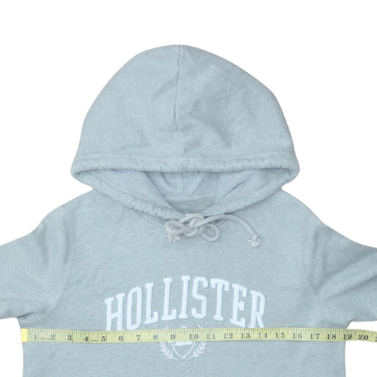 Womens UK Size M Hollister Grey Pullover Hoodie