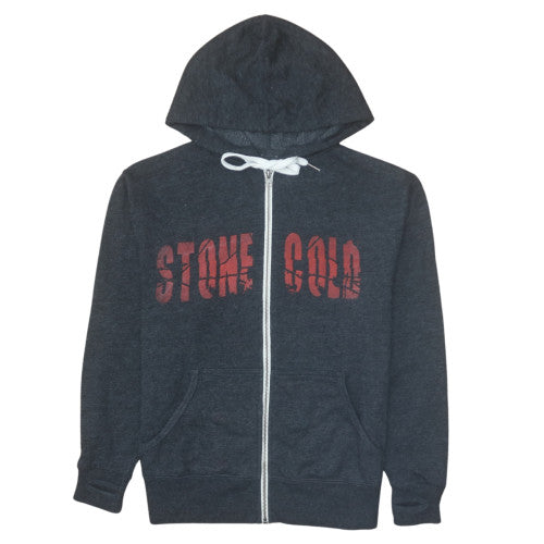 Womens UK Size M WWE Grey Full Zip Hoodie