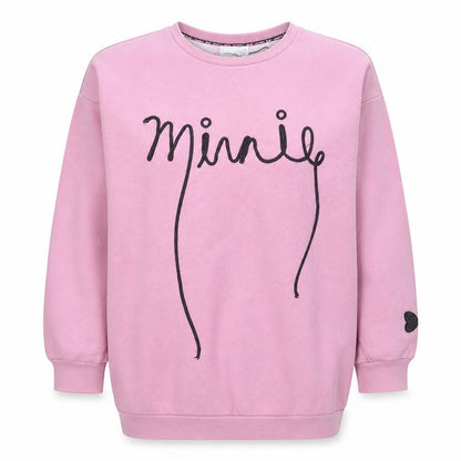Womens UK Size XL Disney Pink Pullover Sweatshirt