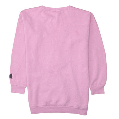 Womens UK Size XL Disney Pink Pullover Sweatshirt