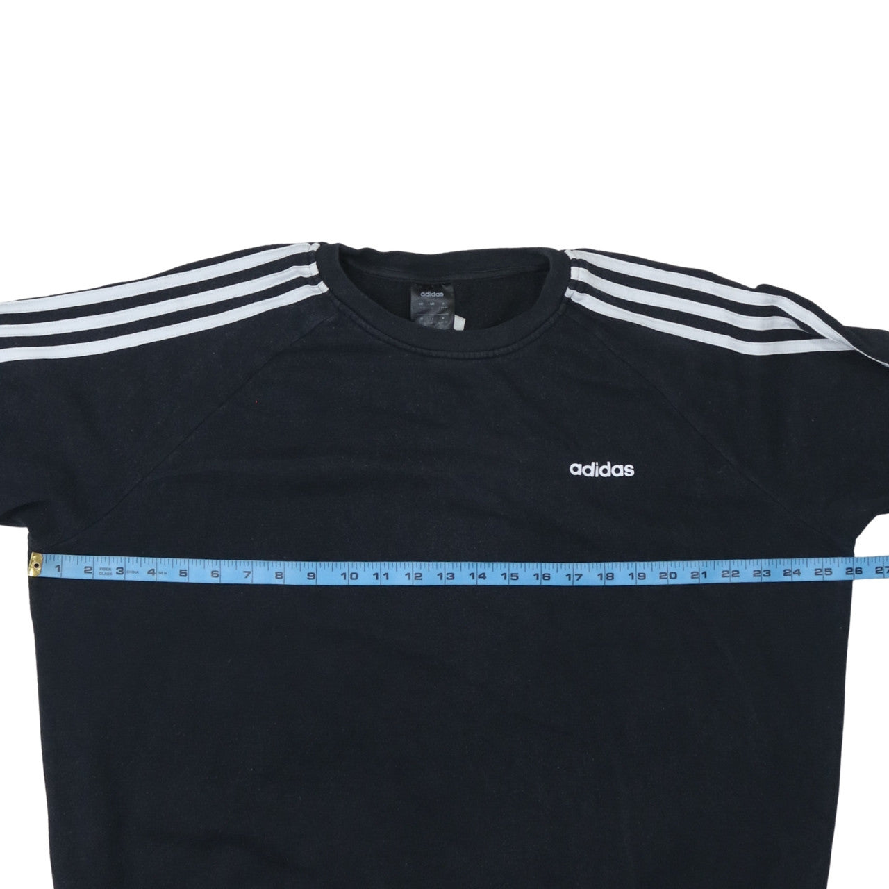 Womens UK Size L Adidas Black Pullover Sweatshirt