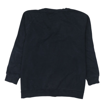 Womens UK Size L Adidas Black Pullover Sweatshirt