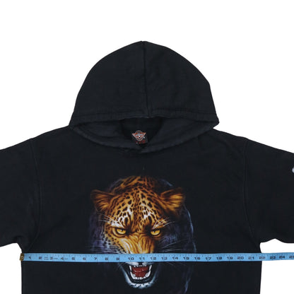 Mens UK Size XL Rock Eagle Black Pullover Hoodie