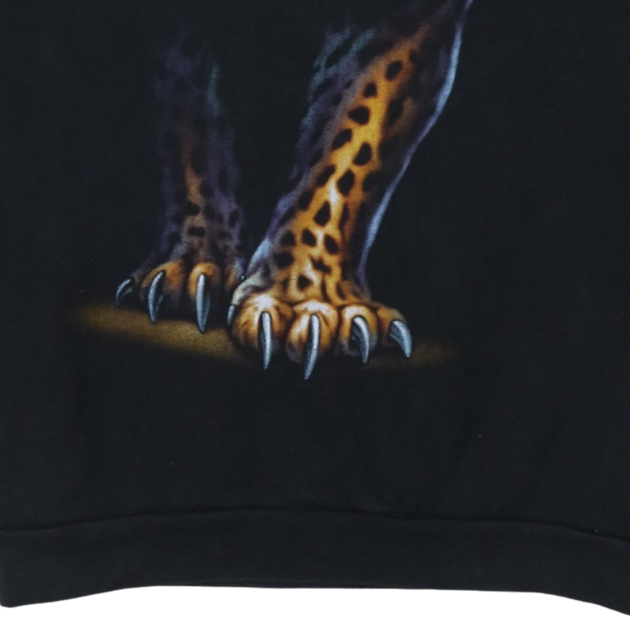 Mens UK Size XL Rock Eagle Black Pullover Hoodie