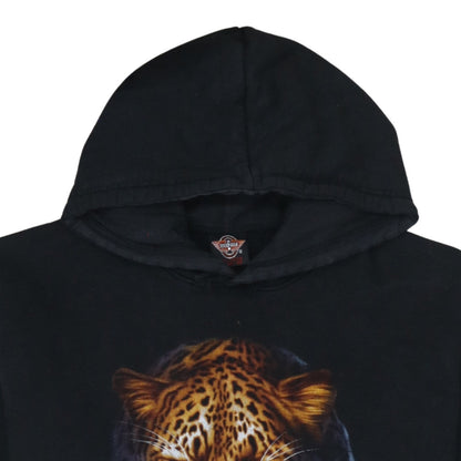 Mens UK Size XL Rock Eagle Black Pullover Hoodie